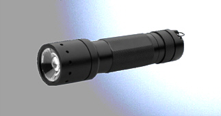 Fokussierbare LED-Taschenlampe "Hokus-Fokus" von Zweibrder