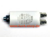 Motorkondensator mit 3uF als Anlasskondensator (Anlaufkondesator), Betriebskondensator oder Phasenschiebekondesator (Phasenschieber)